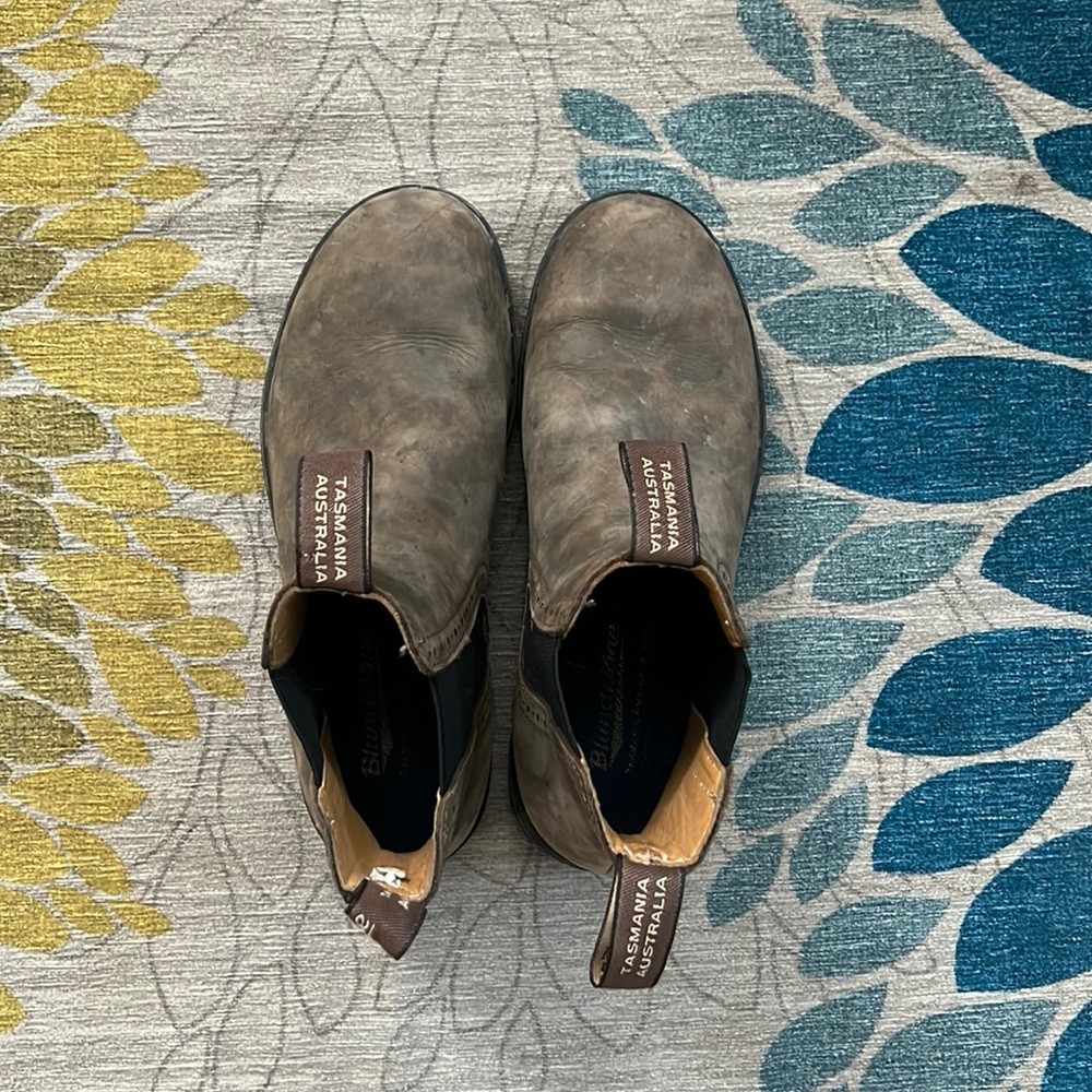 Blundstone boots size 10.5 in women.